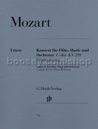 Concerto for Flute, Harp & Orchestra in C Major, K. 299 (Piano Reduction)