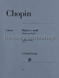 Waltz in E Minor, Op.Post. (Piano)