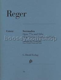 Serenades, Opp.77a & 141a (Flute/Violin, Violin & Viola)