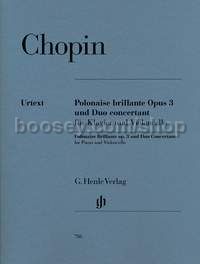 Polonaise Brillante, Op.3 / Duo Concertant (Violoncello & Piano)