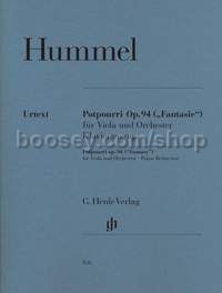 Potpourri (Fantasy), Op.94 (Reduction for Viola & Piano)