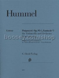 Potpourri (Fantasy) for Viola and Orchestra, Op.95 arr. for Violoncello & Piano