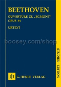Egmont Overture op. 84 (Study Score)