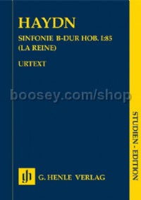Symphonie B-flat major Hob. I:85 (La Reine) (Orchestral Study Score)