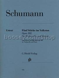 Five Pieces in Folk Style, Op.102 (Violoncello & Piano)