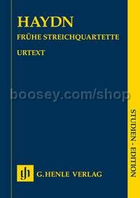 String Quartets Book I - Early String Quartets (Study Score)