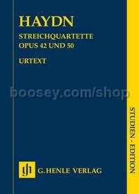 String Quartets, Book VI - Opp.42 & 50 (Study Score)