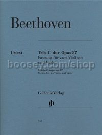 Trio in C Major, Op.87 (Two Violins & Viola)