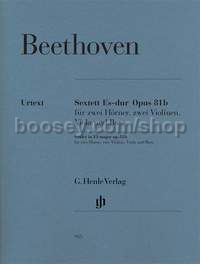 Sextet in Eb Major, Op.81b (Two Horns, Two Violins, Viola & Double Bass)