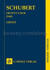 Octet in F Major, D 803 (Mixed Ensemble) (Study Score)
