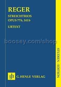 String Trios, Opp.77b & Op.141b (Study Score)