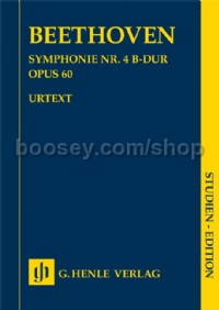 Symphony no. 4 op. 60 (Study Score)