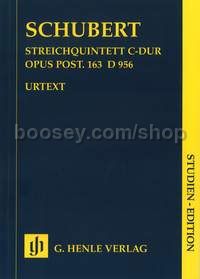 String Quintet in C Major, D 956 (Study Score)