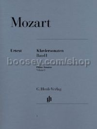 Piano Sonatas vol.1 (Henle Verlag Urtext Edition)