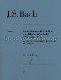 Six Sonatas for Violin & Piano (Harpsichord), BWV 1014-1019