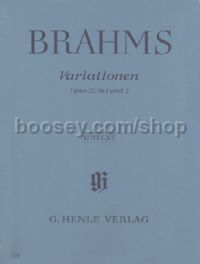 Variations, Op.21 (Piano)