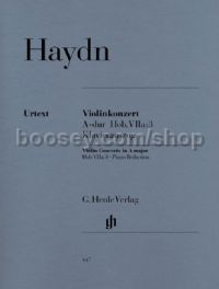 Concerto for Violin in A Major, Hob.VIIa:3 (Piano Reduction)