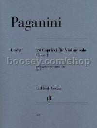 24 Capricci, Op.1 (Solo Violin)
