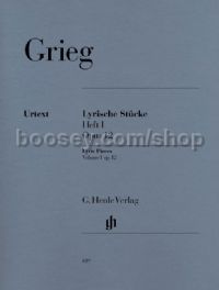 Lyric Pieces, Vol.I - Op.12 (Piano)