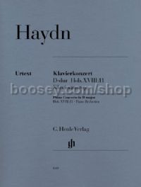 Piano Concerto (Harpsichord) D major Hob. XVIII:11