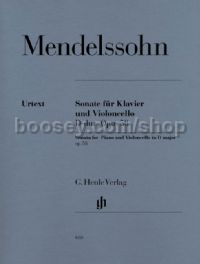 Violoncello Sonata in D Major, Op.58 (Violoncello & Piano)