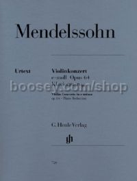 Concerto for Violin in E Minor, Op.64 (Piano Reduction)