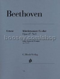 Piano Sonata No.13 in Eb Major, Op.27/1