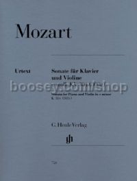 Violin Sonata in E Minor, K. 304 (Violin & Piano)