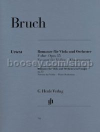 Romance for Viola and Orchestra in F Major, Op.85 arr. for Violin & Piano