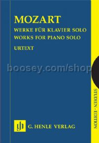 Works for Solo Piano, Vols.I-IV (Study Scores)
