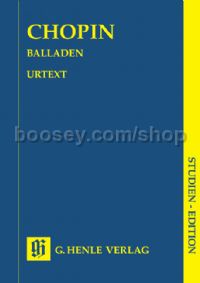 Ballades (Piano) (Study Score)