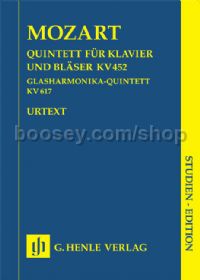 Quintet in Eb Major, K. 452 / Harmonica Quintet, K. 617 (Piano & Wind Ensemble)