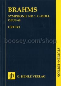 Symphony No.1 in C Minor, Op.68 (Orchestra) (Study Score)