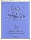 Great is Thy Faithfulness - 2 Octave Handbells