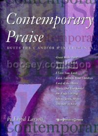 Contemporary Praise for C & B-Flat Instruments - Instrumental Book (Duet)