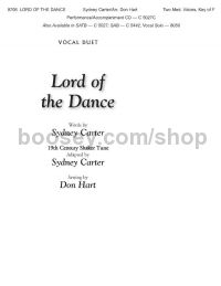 Lord of the Dance - Vocal Duet (Two Medium Voices - Key of F)