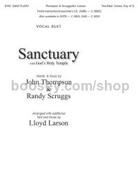 Sanctuary - Vocal Duet (Two Medium Voices - Key of D)