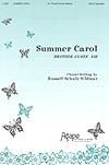 Summer Carol - SAB & 8 Handbells