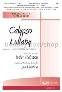 Calypso Lullaby  based on "Mary's Little Boy Child" - SATB