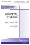 Immortal, Invisible - SATB w/opt. Piano/Organ Duet Accomp & Cong.