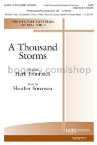 A Thousand Storms - SATB w/opt. Female Solo
