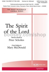 The Spirit of the Lord (SATB)