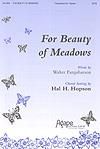 For Beauty of Meadows - SATB