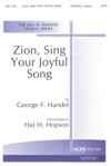 Zion, Sing Your Joyful Song - SATB & Solo Inst.