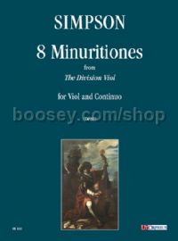 8 Minuritiones from “The Division Viol” for Viol & Continuo (score & parts)