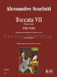Toccata VII Primo tono with Folia (Biblioteca del Conservatorio di Napoli ms. 9478) for Keyboard