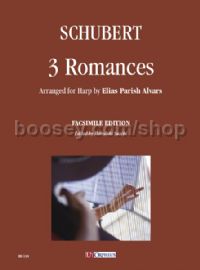 3 Romances - arranged for Harp