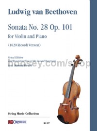 Sonata No.28 Op.101 (violin and piano score & parts)