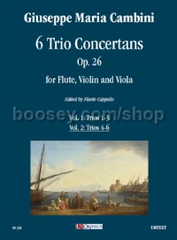 6 Trio Concertans Vol 2 (Score & Parts)