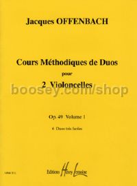 Cours méthodique de duos pour deux violoncelles Op. 49 No. 2 - 2 cellos